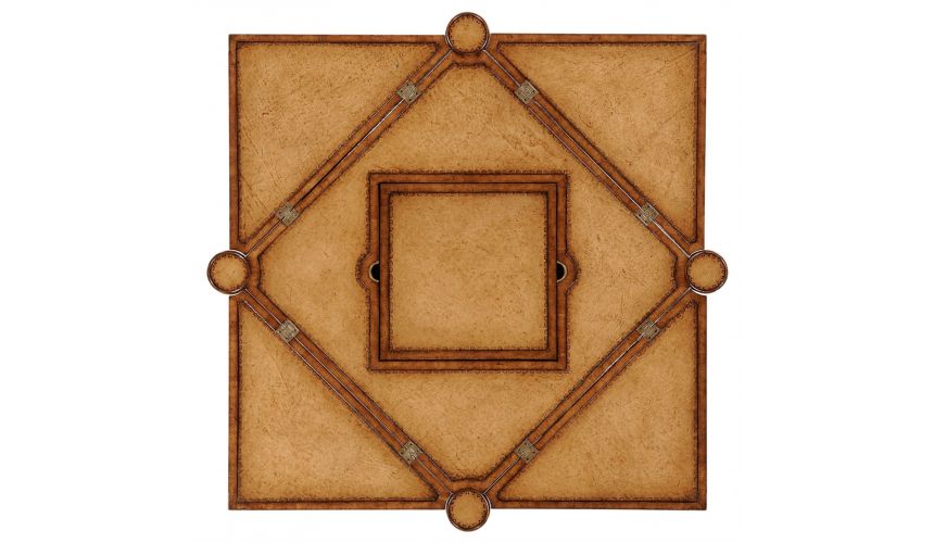 Square & Rectangular Side Tables Backgammon Card and Chess Table-66