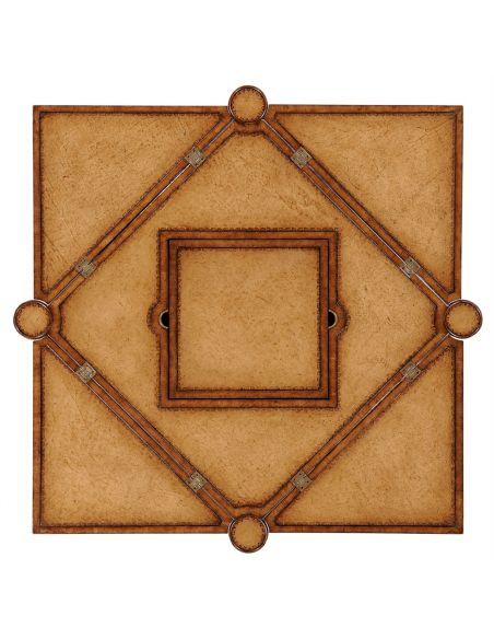 Square & Rectangular Side Tables Backgammon Card and Chess Table-66