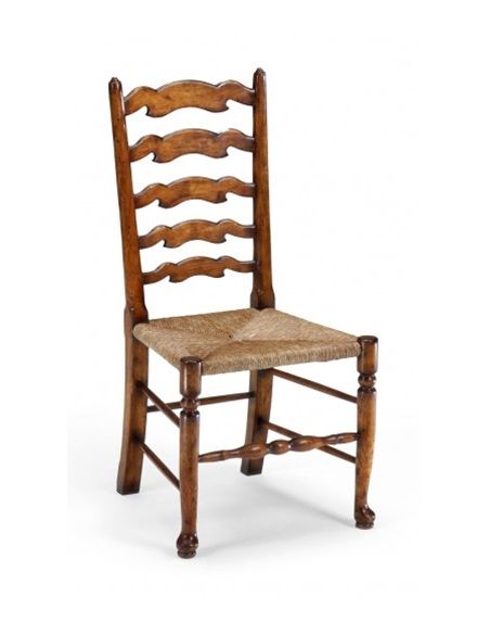 Ladder Back Side Chair Luxury Dining Room Furniture