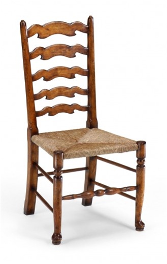 Dining Chairs Ladder Back Side Chair Luxury Dining Room Furniture