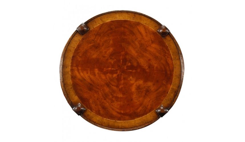 Round & Oval Side Tables High Quality Furniture Round Side Table with one drawer