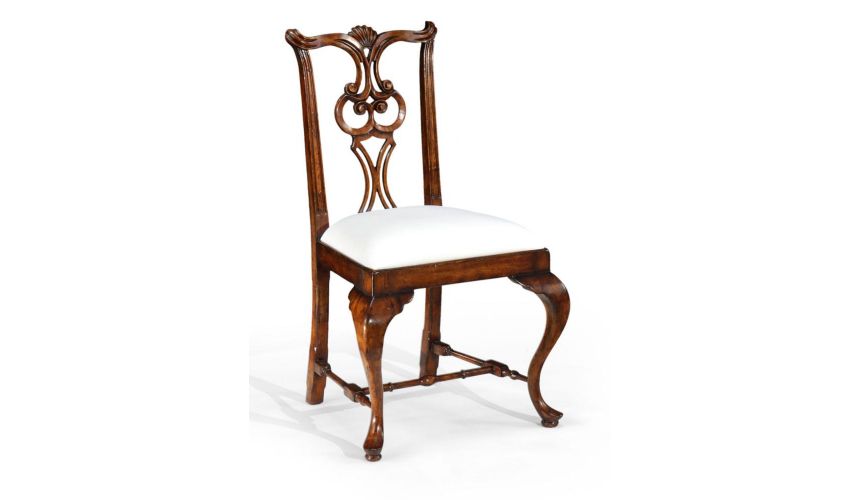 Dining Chairs High Quality Dining Room Furniture Pierced Back Side Chair