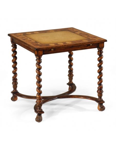 Square Oyster End Table