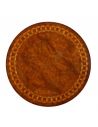 Round & Oval Side Tables High Quality Furniture Round Side Table with burl veneer top