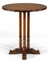 Round & Oval Side Tables Antique Wooden Round Bar Table Furniture-37