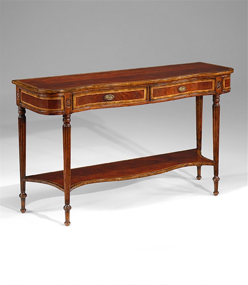 Console & Sofa Tables Mahogany Console Table & Chests