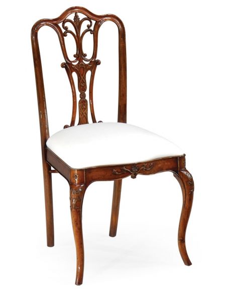 Mahogany Decorative Side Chair-78
