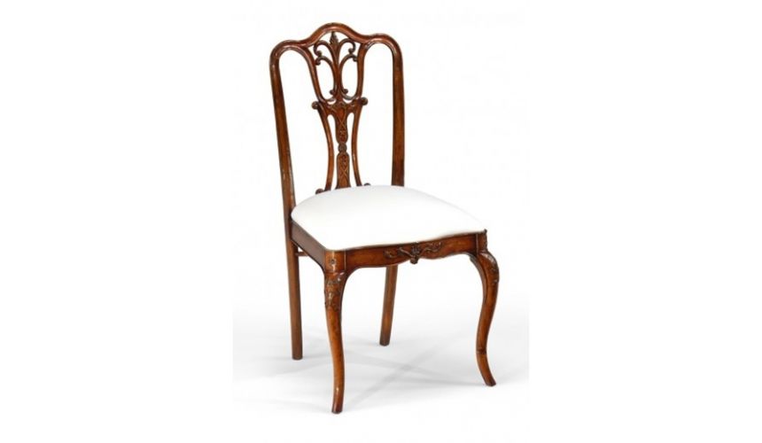Dining Chairs High End Dining Room Furniture Side Chair with carved back