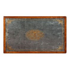 Coffee Tables High End Furniture Rectangular Coffee table with a carved and detailed Eglomise top 2