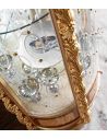 Breakfronts & China Cabinets Exclusive Empire Collection, Round Glass Display Cabinet