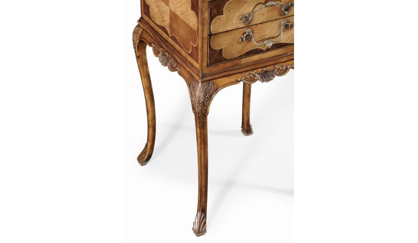 Square & Rectangular Side Tables Luxury Furniture Carved Lamp Table