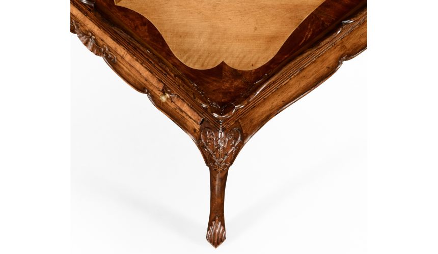 Rectangular and Square Coffee Tables Satinwood Veneered Rectangular Coffee Table-77
