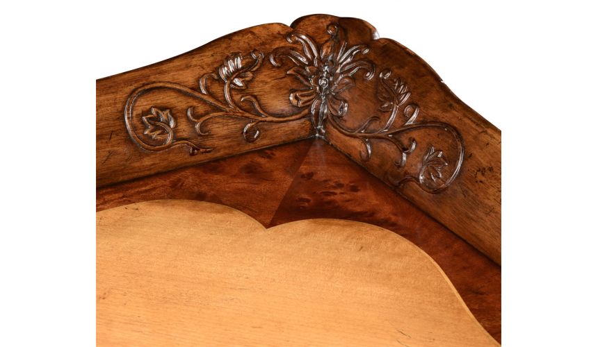 Rectangular and Square Coffee Tables Satinwood Veneered Rectangular Coffee Table-77
