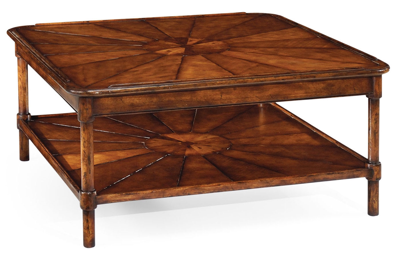 Rectangular and Square Coffee Tables Two-Tier Coffee Table-91