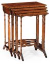 Square & Rectangular Side Tables Regency style Mahogany Four Tables Sets-02