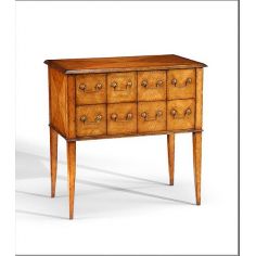 Chest of Drawers Chest Of Drawers eight drawers with diamond veneer inlay