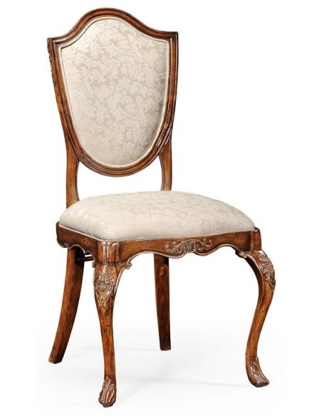 Classic Hepplewhite style Walnut Side Chair-48