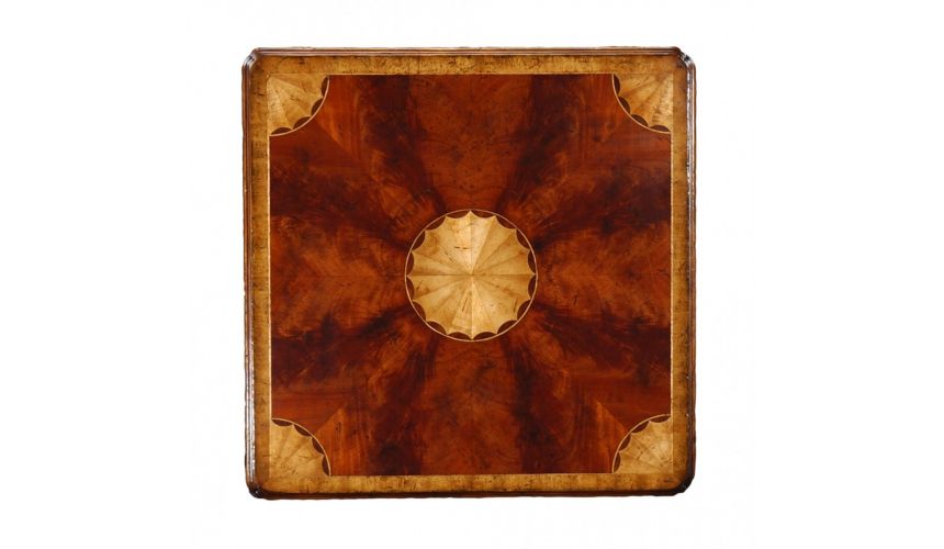 Square & Rectangular Side Tables Square Luxury Furniture Carving Table, Side, Lamp & Bedside