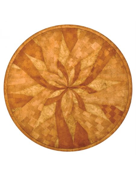 Foyer and Center Tables Elegant Marquetry Center Table-28