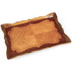 Other Home Accessories Satinwood carved rectangular tray