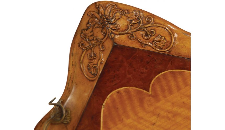 Other Home Accessories Satinwood carved rectangular tray