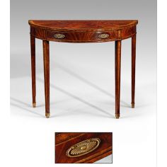 Console & Sofa Tables Demilune Console Table