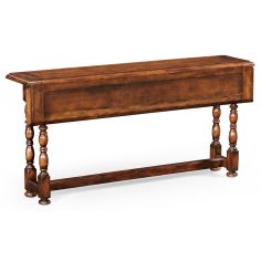 Console & Sofa Tables Walnut Country Sofa Table-18 2