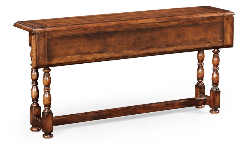 Console & Sofa Tables Walnut Country Sofa Table-18