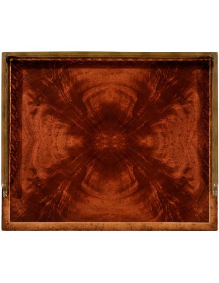 Square & Rectangular Side Tables Regency style Mahogany Bedside Cabinets-24