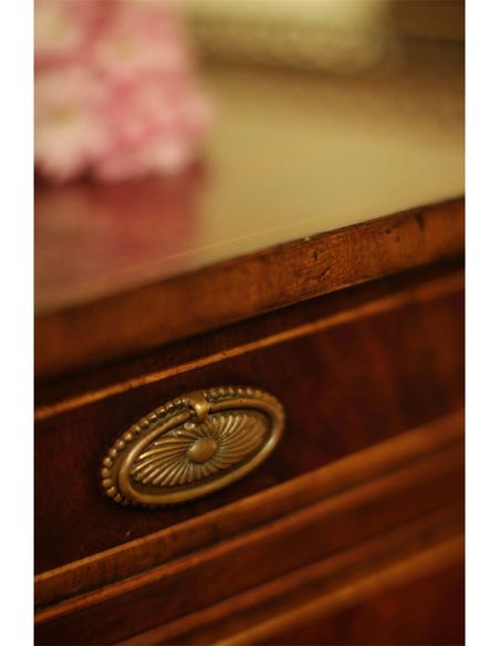 Square & Rectangular Side Tables Regency style Mahogany Bedside Cabinets-24