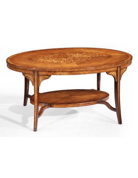 High End Furniture Oval Coffee Tables