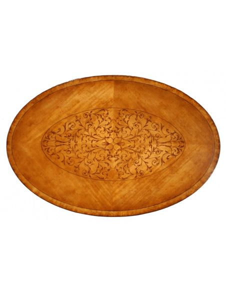 Coffee Tables High End Furniture Oval Coffee Tables