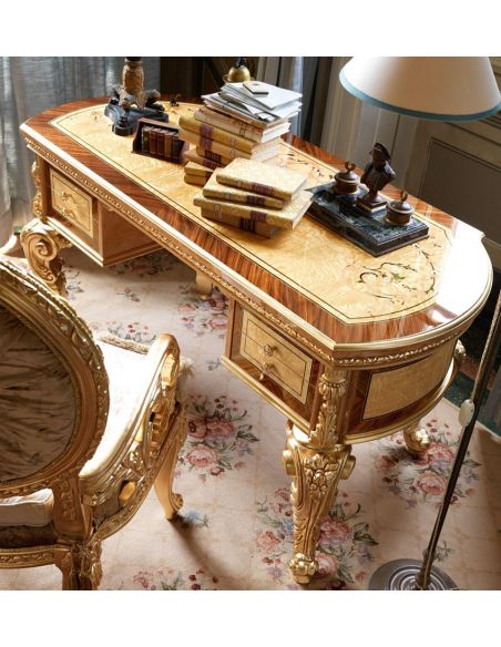 Luxury writing desk from our exclusive empire collection.