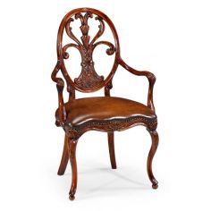 Dining Chairs High End Dining Rooms Furniture Carved Dining Arm Chair.