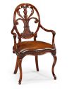 Dining Chairs High End Dining Rooms Furniture Carved Dining Arm Chair.