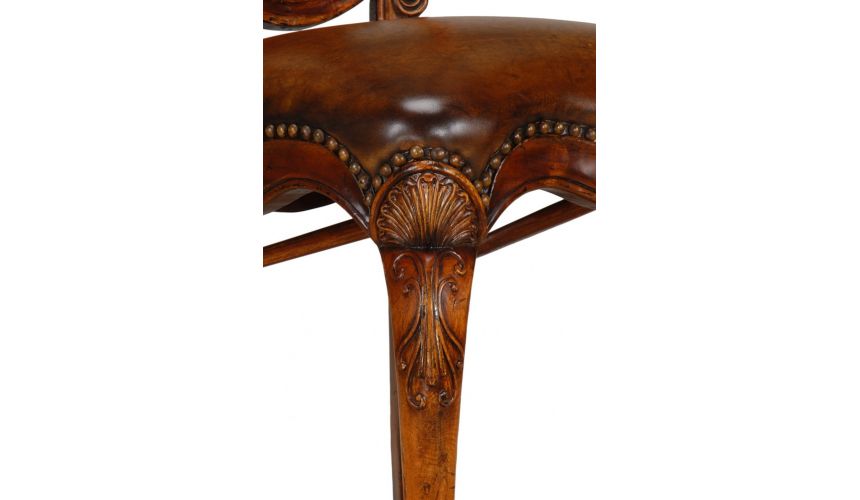 Dining Chairs High End Dining Rooms Furniture Carved Dining Arm Chair.