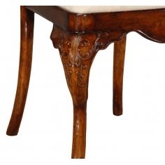 Dining Chairs High End Dining Rooms Furniture Veneered Back Side Chair Walnut wood 2