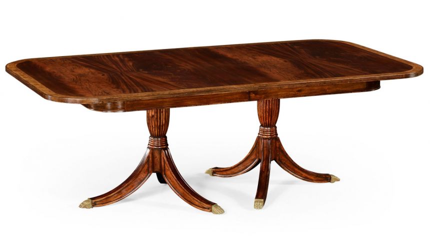 Dining Tables High End Dining Rooms Extending Mahogany Large Dining Table,