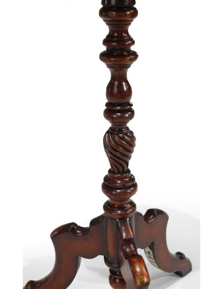 Decorative Accessories High Quality Furniture Candlestand in Medium Walnut
