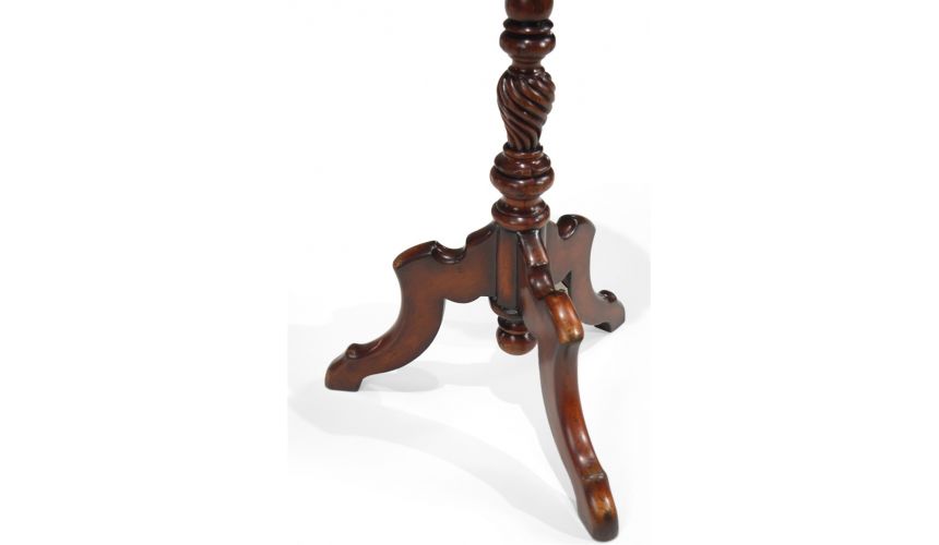 Decorative Accessories High Quality Furniture Candlestand in Medium Walnut