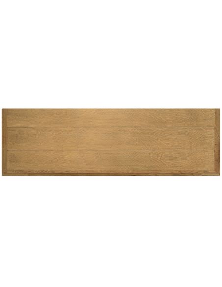 Light oak Tudor style sideboard buffet