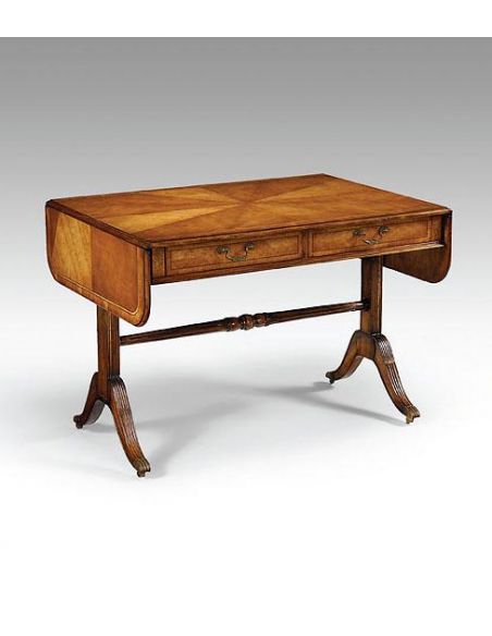 Office Library Table Satinwood