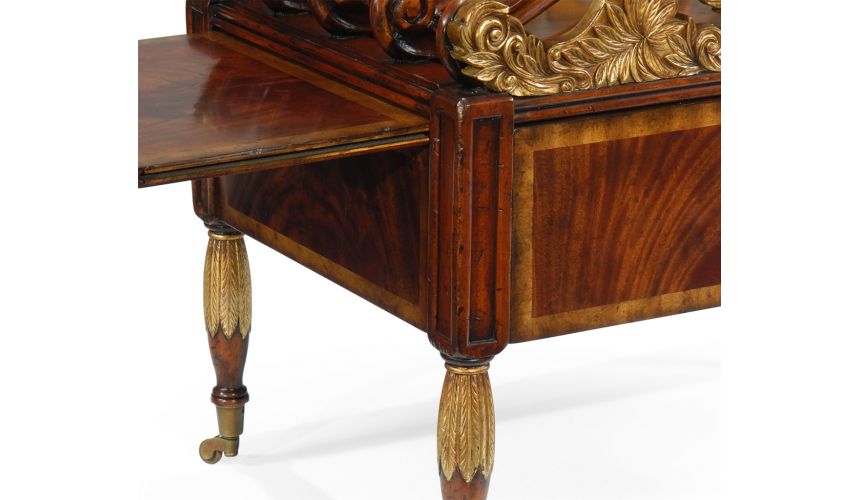 Square & Rectangular Side Tables Empire style Mahogany Furniture-11