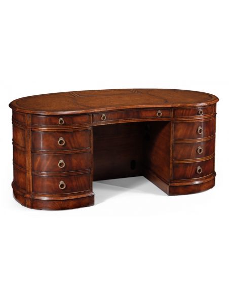 Executive Desks Desks Library & Office Furniture With Monitor Lift