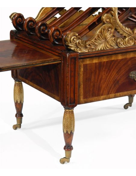 Decorative Accessories Home Accessories Mahogany Carved Canterbury