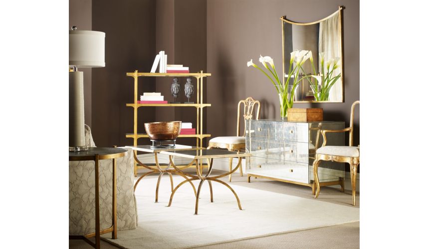 Dining Chairs 18th Century style Gilded Walnut Side Chair-30