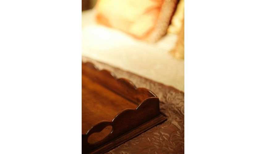 Square & Rectangular Side Tables Victorian style Antique Serving Tray-34