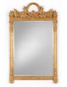 Napoleonic style Gilded Rectangular Mirror-62