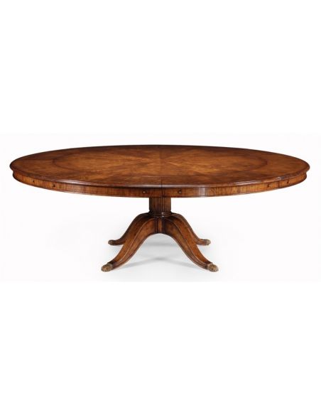 High End Dining Room Furniture Walnut Dining Table