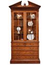 Breakfronts & China Cabinets Antique China Display Cabinet-74